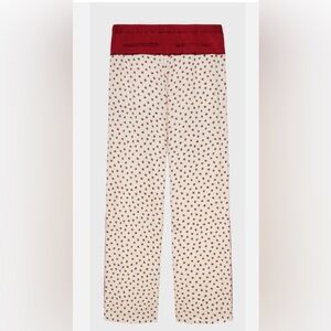 Zara Stefano Pilati Strawberry print Size Medium NWT pajama bottoms or pants